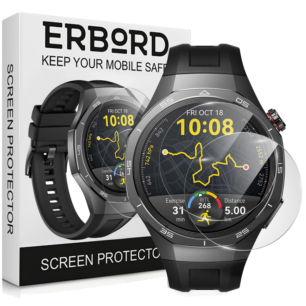 Загартоване скло ERBORD для Huawei Watch GT 5 Pro 46mm