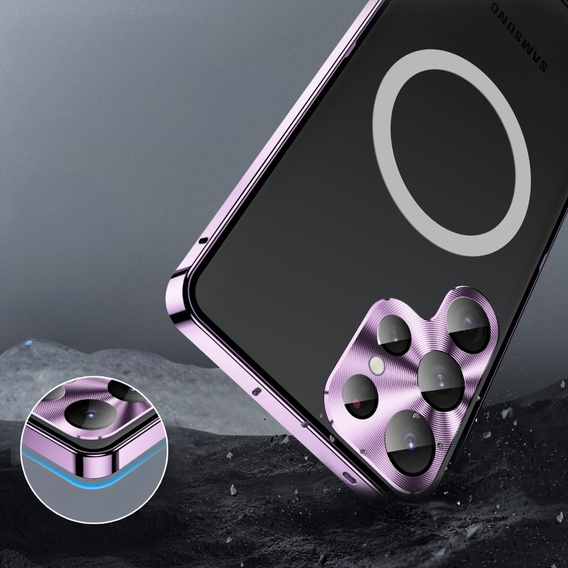 Захисний чохол для камери Samsung Galaxy S25 Ultra, CamShield MagSafe, фіолетовий