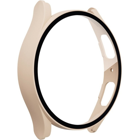 Силиконовый футляр со встроенным защитным стеклом до Galaxy Watch5 40mm, Pink