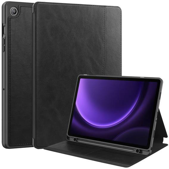 Чехол для Samsung Galaxy Tab S10 Lite / S10 FE / S9 FE, Business Card and Pen Slot, чёрный