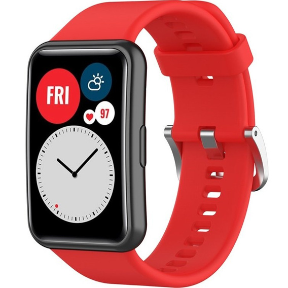 Силиконовый ремешок для Huawei Watch Fit, Red