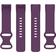 Резиновый браслет Softband для  Fitbit Charge 5 - Dark Purple