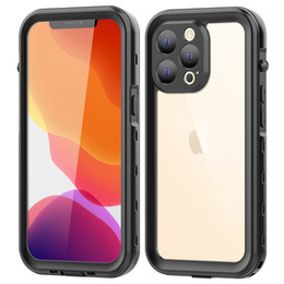 Водонепроницаемый чехол IP68 для iPhone 13 Pro, SHELLBOX, чёрный