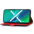 Чохол-книжка для Poco F5 5G, KHAZNEH RFID, червоний / чорний