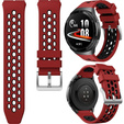 Силіконовий ремінець для Huawei Watch GT 2e, Red / Black
