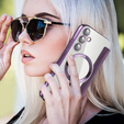Чохол-книжка для Samsung Galaxy S23 FE, RFID Wallet MagSafe CamShield, фіолетовий