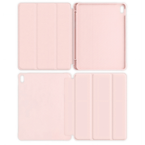 Чохол для iPad 10.9 2022 10 Gen, Smart Pencil, зі слотом для стилуса, рожевий