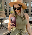 Бронированный чехол для Samsung Galaxy S23, Dexnor Full Body (Two Frames), красный