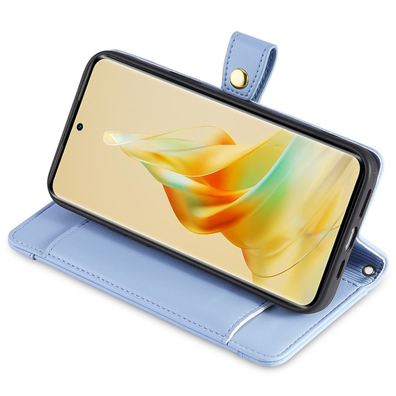 Чохол-книжка для Oppo A78 4G, Wallet Zipper Pocket, м'яти
