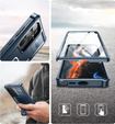 Броньований чохол для Samsung Galaxy S23 Ultra, Dexnor Full Body (Two Frames), темно-синій