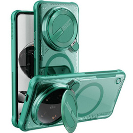 Чохол для Xiaomi 14 Ultra, броньований Nillkin, Icelade Prop, для Magsafe, зелений