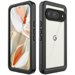 Водонепроницаемый чехол IP68 для Google Pixel 9, Redpepper, чёрный