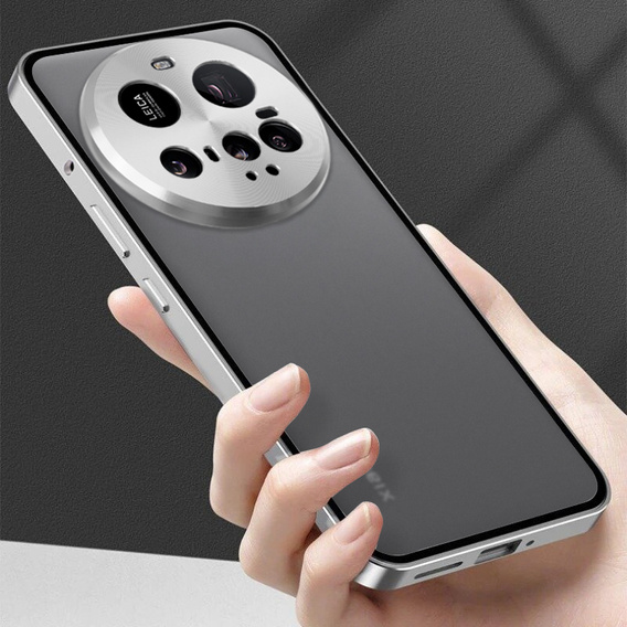 Чохол для Xiaomi 15 Ultra, Frame Case, сріблястий