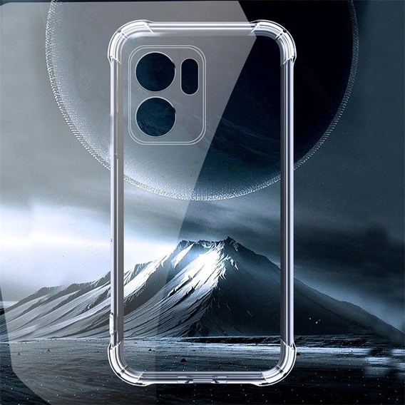Чохол для Oppo Reno 14F, посилений, із захистом камери, прозорий