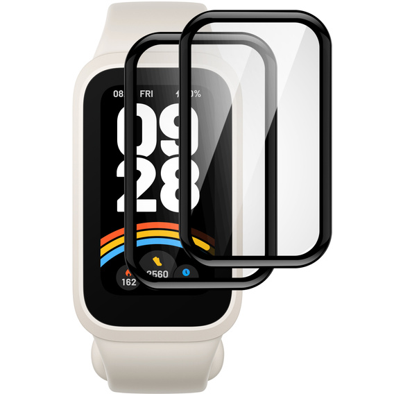 2x Гібридне скло ERBORD для Xiaomi Smart Band 9 Active