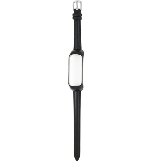 Кожаный ремешок для часов Samsung Galaxy Fit 2 SM-R220, Black