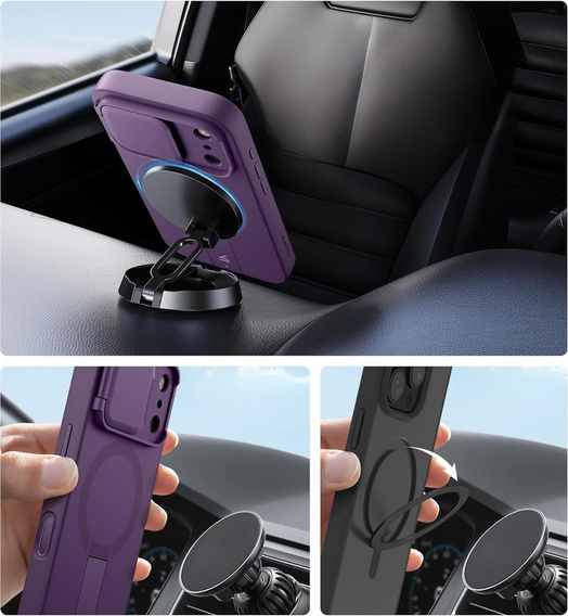 Чехол Suritch с MagSafe и защитой камеры для iPhone 17 Pro