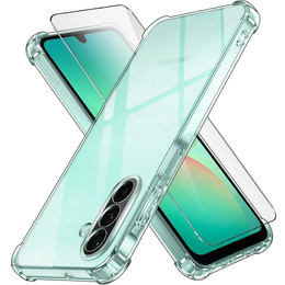 Чохол для Samsung Galaxy A26, Erbord Dropproof, прозорий + скло