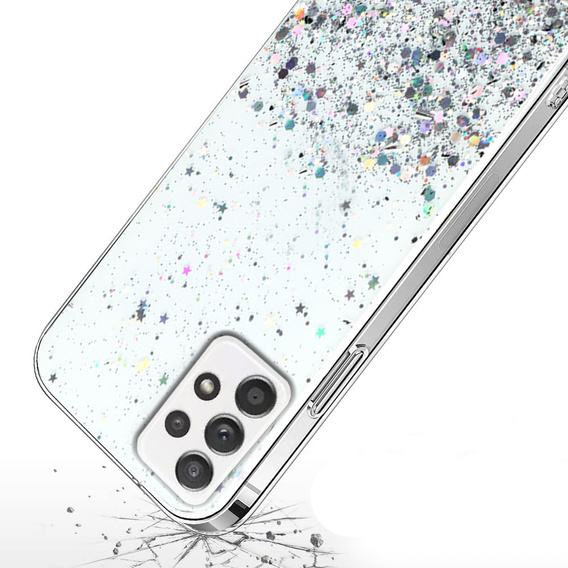Чoхол до Samsung Galaxy A32 5G, Glittery, прозорий