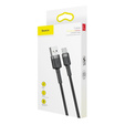 BASEUS Cafule Кабель Type-C 3A 0.5M - Black/Grey