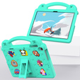 Дитячий чохол для планшета Lenovo Tab M10 10.1 Gen 3 TB-328FU/TB-328XU, Cute Patterns, з підставкою, зелений