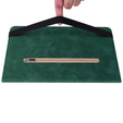 Чехол до Lenovo Tab P11 Gen 2, Wallet Pen Slot, зелёный
