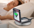 Чохол для Samsung Galaxy Z Flip7 FE / Z Flip6, CASE Litchi Leather, червоний
