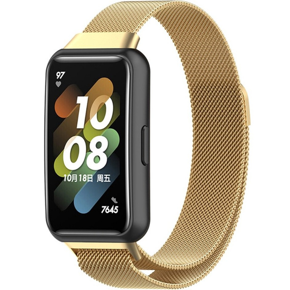Браслет Milanese для Huawei Band 7, Gold