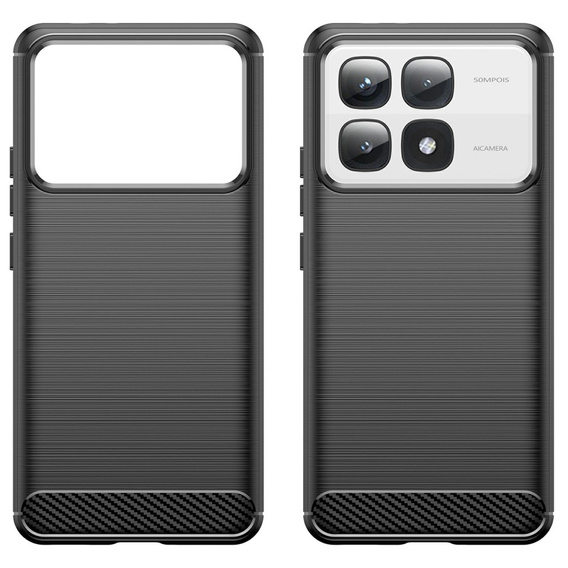 Чoхол до Xiaomi 14T, Carbon, чорний
