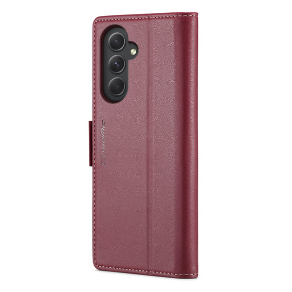 CASE фліп-чохол для Samsung Galaxy A54 5G, Litchi Wallet, червоний