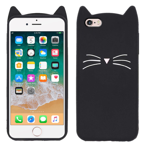 Чехол 3D KОT для iPhone 6/6s, Black