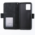 Футляр з клапаном для Motorola Moto G54 5G, Card Slot, чорний