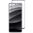 3D загартоване скло для Xiaomi Redmi Note 14 Pro+, чорна рамка