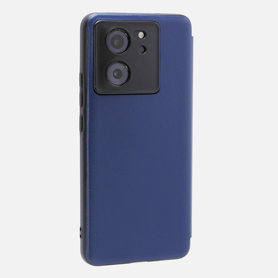 Чехол для Xiaomi 13T / 13T Pro, с откидной крышкой Side View, синий