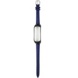 Кожаный ремешок для часов Samsung Galaxy Fit 2 SM-R220, Blue