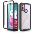 Чехол для Motorola Moto G10 / G20 / G30, Shockproof, с пленкой, синий