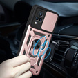Чохол NOX Camera Slide Vivo V21 5G, CamShield Slide, рожевий rose gold