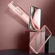 Броньований чохол для iPhone 11, Dexnor Full Body, рожевий rose gold