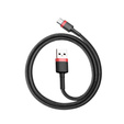BASEUS Cafule Кабель Type-C 3A 0.5M - Чёрный/Красный