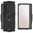 Чoхол до Realme GT Explorer Master, Kickstand Ring, чорний