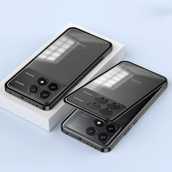 Чохол для Xiaomi Poco F6 Pro, Frame Case, чорний