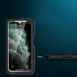IP68 водонепроникний чохол для Samsung Galaxy A15 5G, Redpepper, чорний