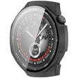 Чехол 2 в 1 + закаленное стекло для Huawei Watch GT 5 Pro 46mm, чёрный