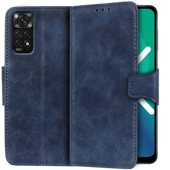 Чехол Wallet до Xiaomi Redmi Note 11/11S, Blue