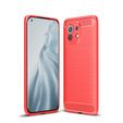 Чoхол до Xiaomi Mi 11, Carbon, червоний