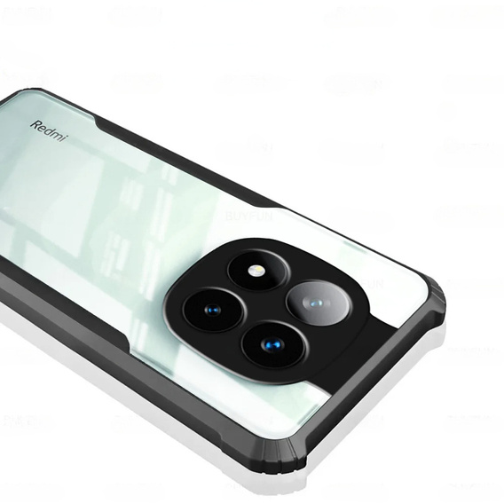 Чехол до Xiaomi Redmi Note 14 Pro, AntiDrop Hybrid, чёрный