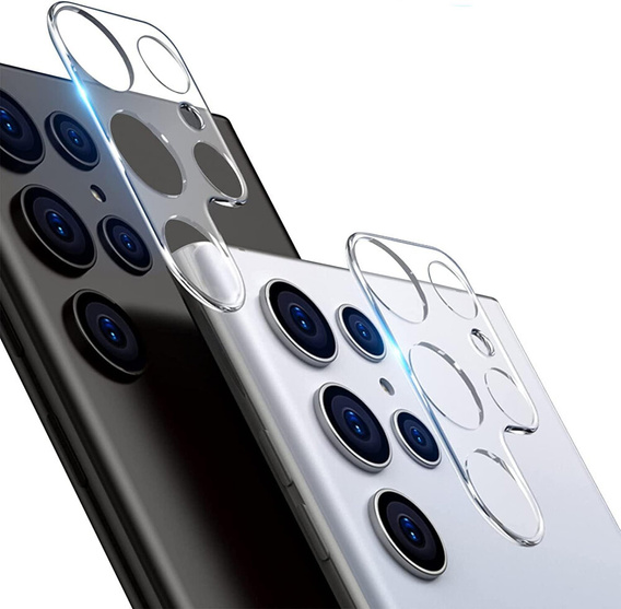 2x закаленное стекло ERBORD для камеры Samsung Galaxy S24 Ultra, прозрачный