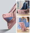 Броньований чохол для Samsung Galaxy S25 Ultra, Dexnor Full Body (Two Frames), рожевий