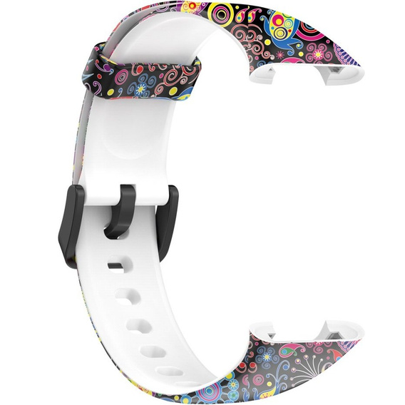 Силіконовий ремінець для Xiaomi Mi Band 7 Pro, Peacock