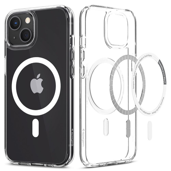 Чехол SPIGEN до iPhone 13, Ultra Hybrid Mag MagSafe, White